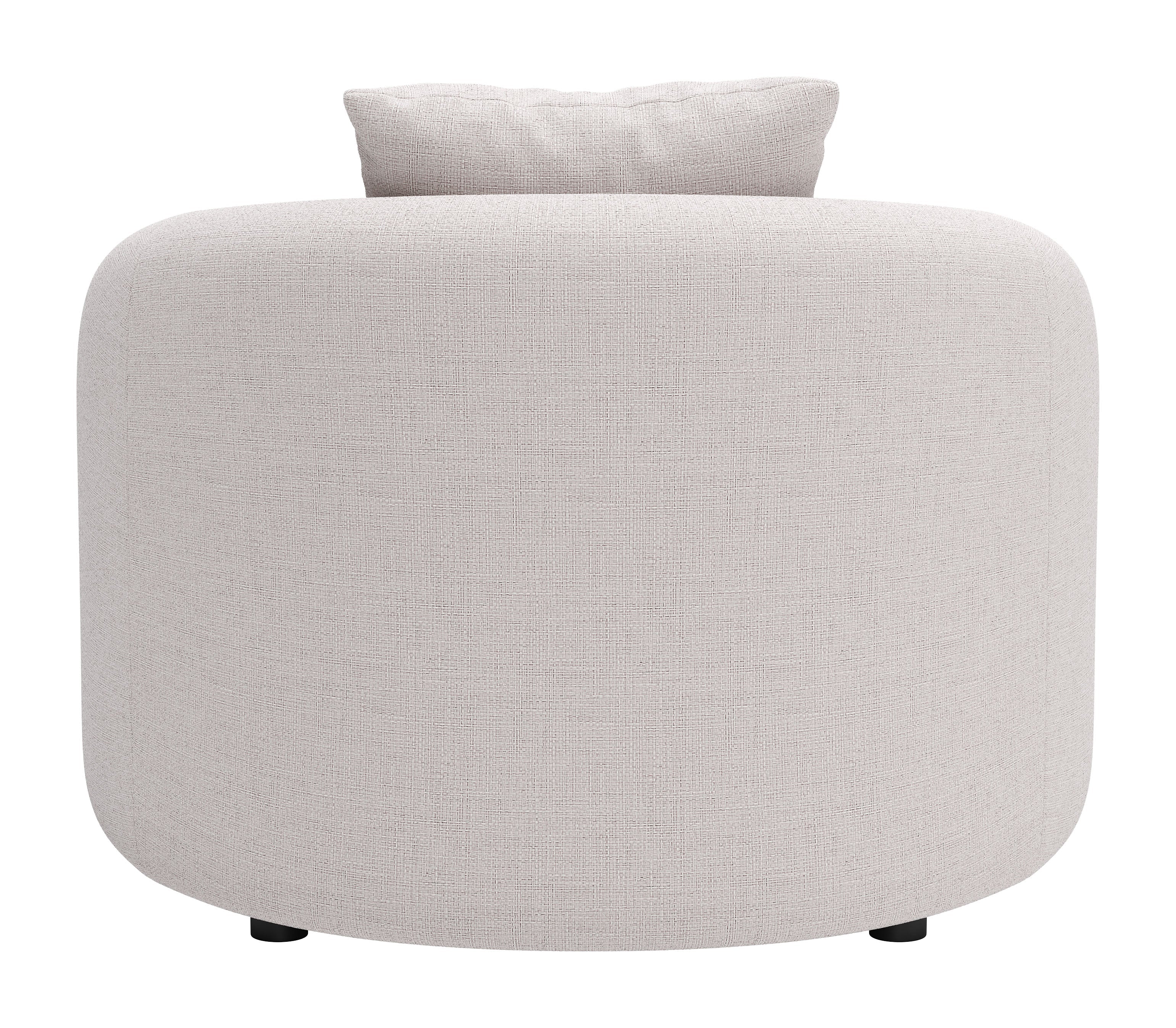 -ZUO-Sunny Isles Accent Chair Beige-Pangaea Patio