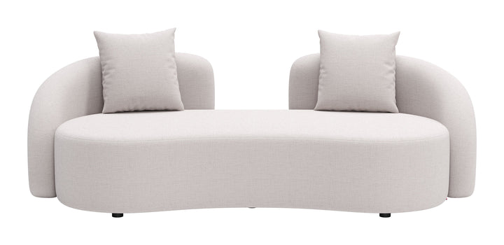 Z704019-ZUO-Sunny Isles Loveseat Beige-Pangaea Patio