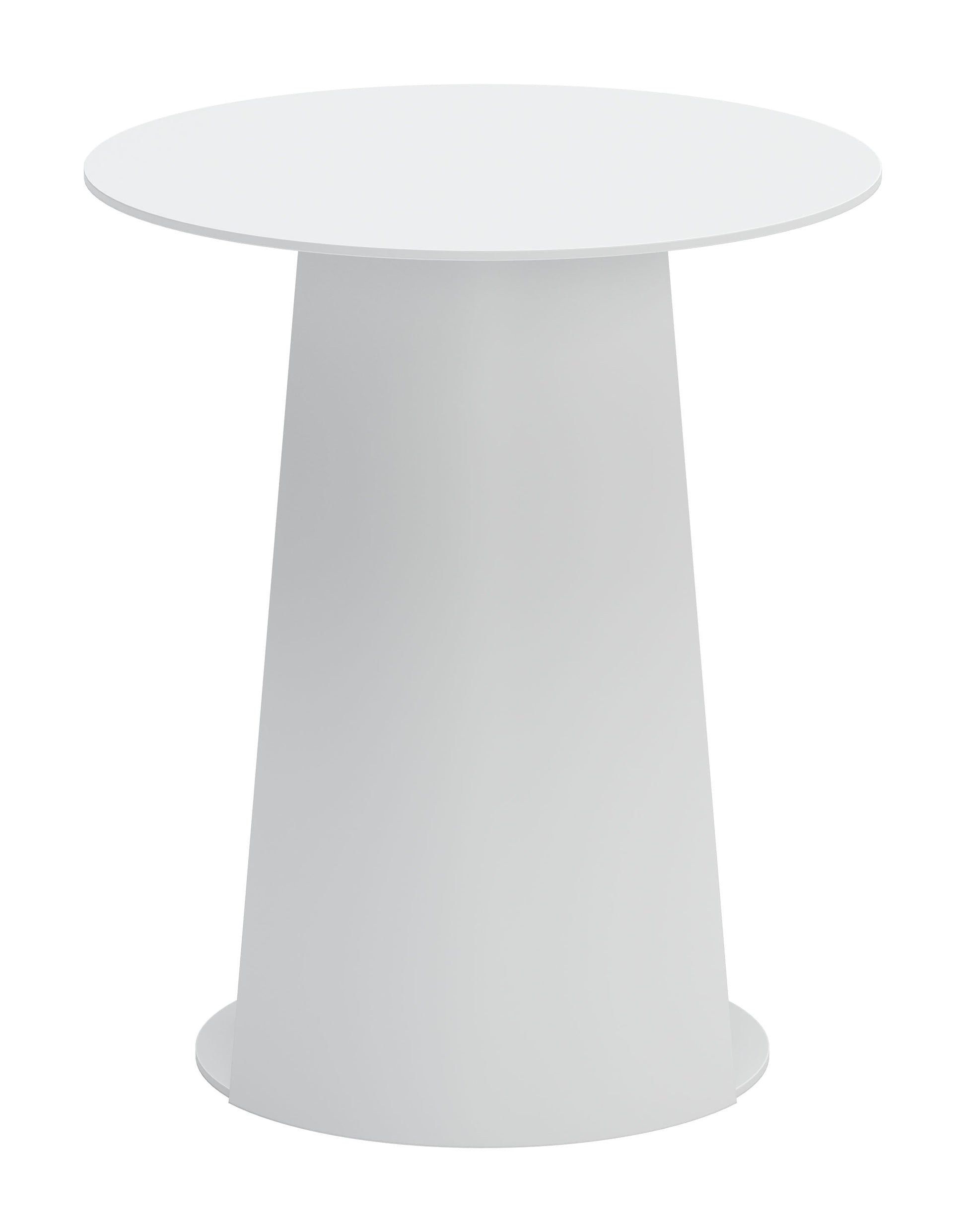 -ZUO-Sunny Isles Side Table White-Pangaea Patio