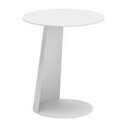 -ZUO-Sunny Isles Side Table White-Pangaea Patio