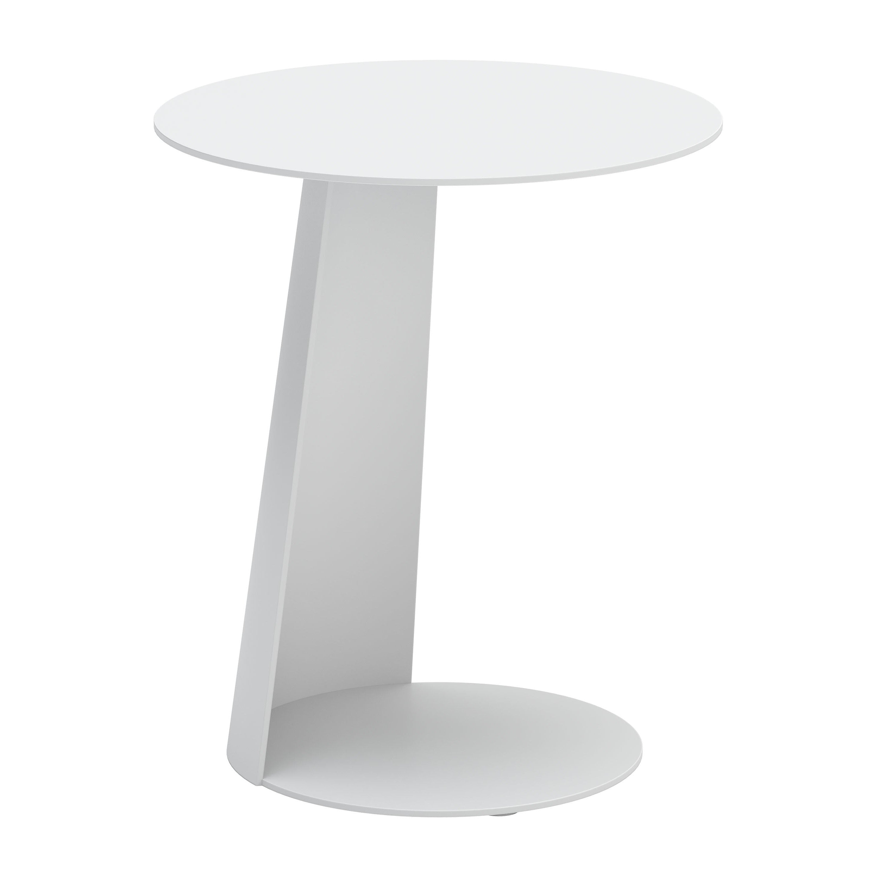 -ZUO-Sunny Isles Side Table White-Pangaea Patio