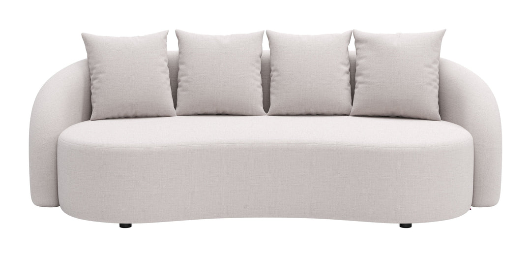 Z704018-ZUO-Sunny Isles Sofa Beige-Pangaea Patio