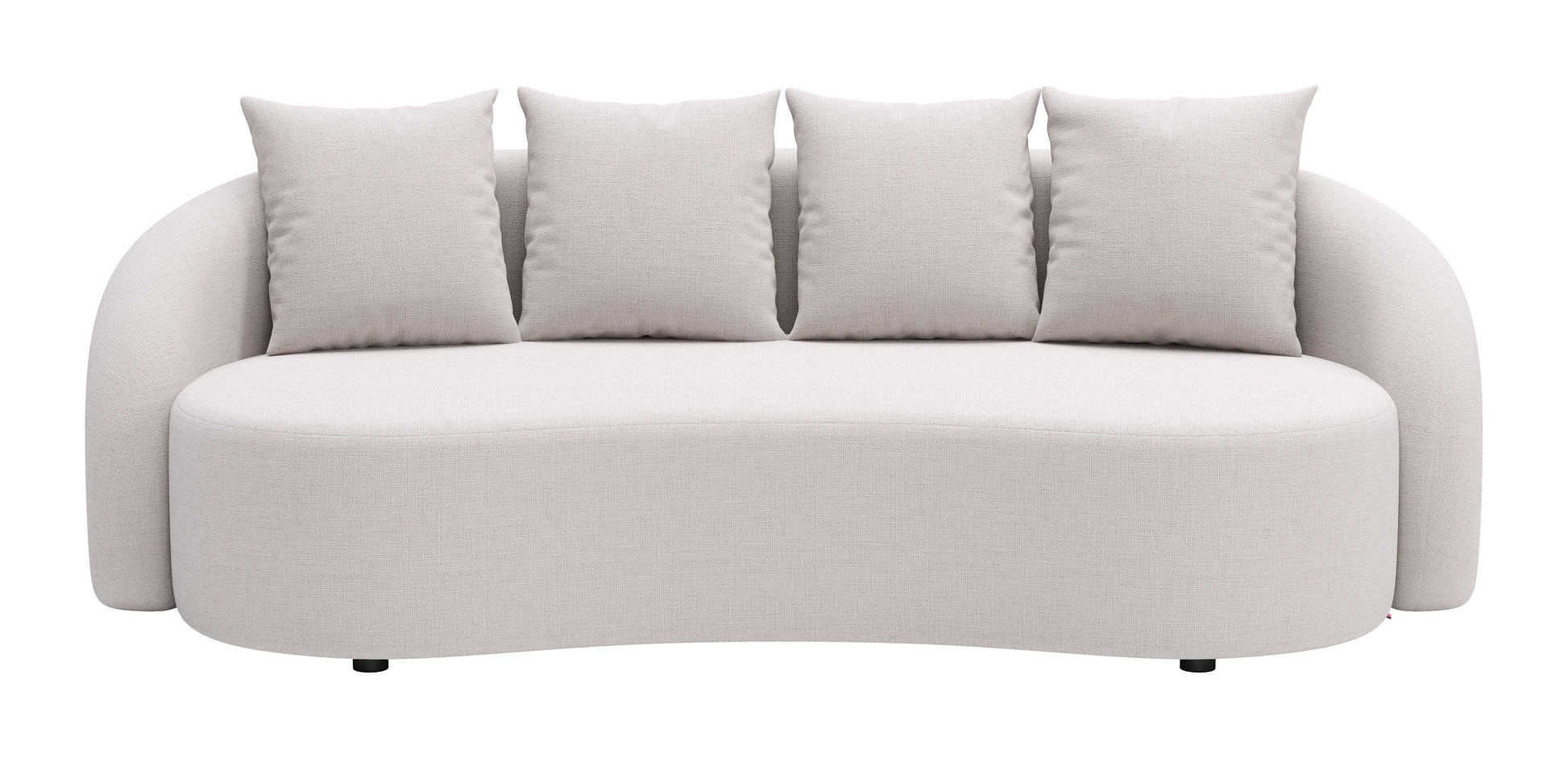 -ZUO-Sunny Isles Sofa Beige-Pangaea Patio