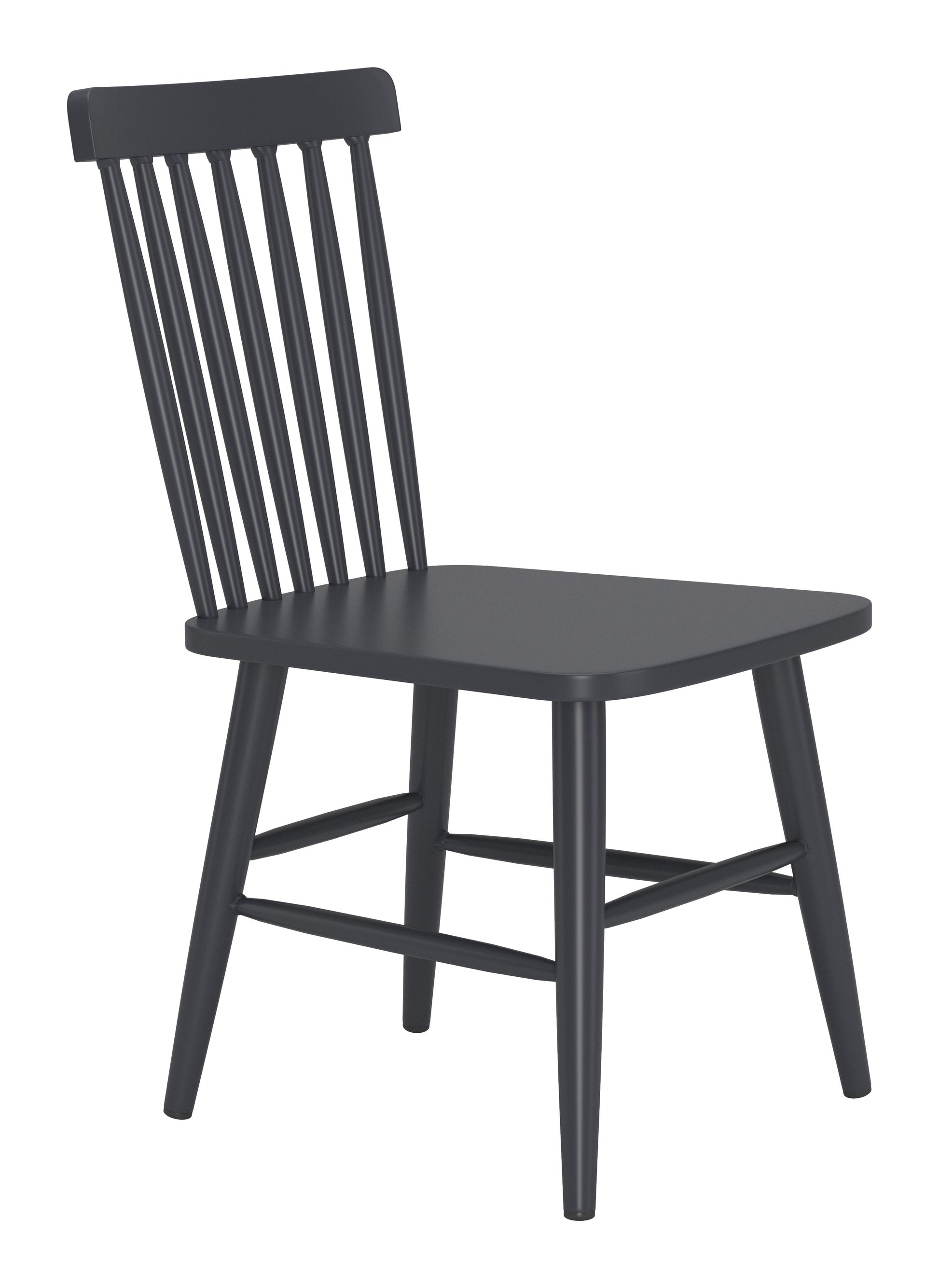 Z704085-ZUO-Zeilen Dining Chair (Set of 2)-Black-Pangaea Patio